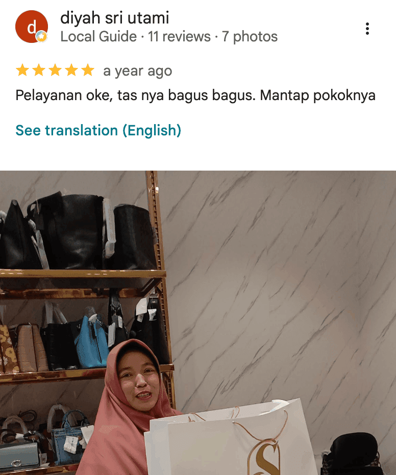 Review Google Sosialita Jogja oleh Diyah