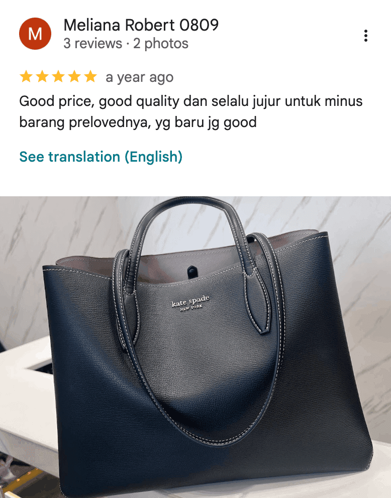 Review Google Sosialita Jogja oleh Meliana