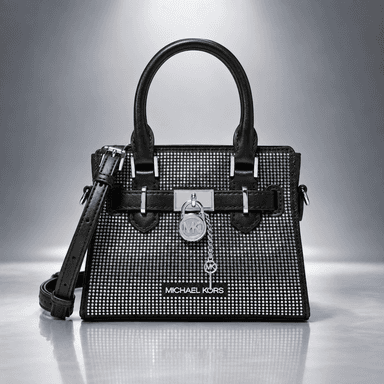 TJMK-63112 Michael Kors Hamilton Xs Satchel Xbody Bag Black PRELOVED NETT