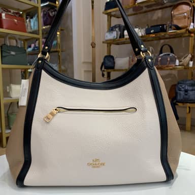 TJCCH-63437 Coach kristy Shoulder Bag In Colorblock Chalk Multi PRELOVED NETT